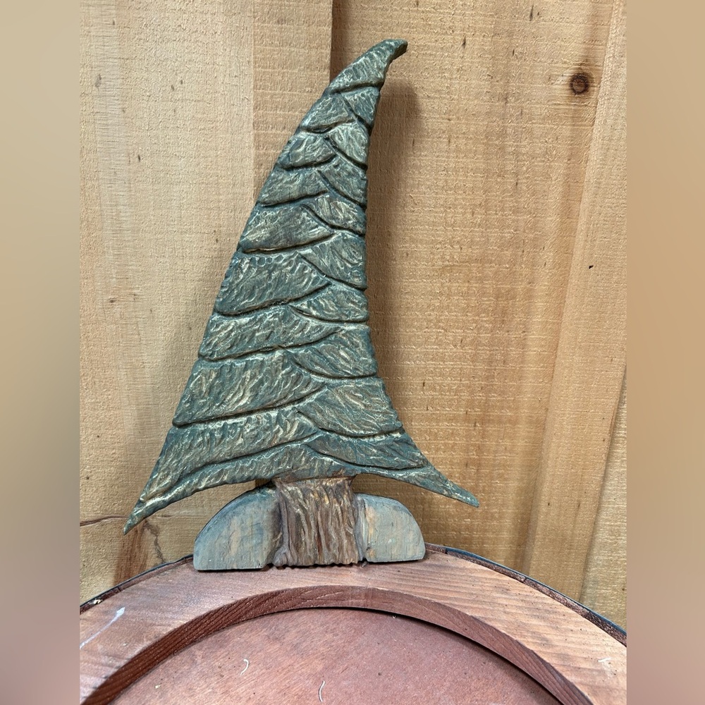 Decorative Green Tree Sculpture